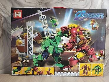 marvel legends: Конструктор Heroes Assemble MG1396 “MK42 Battle Hulk” (совместимые — 1