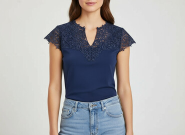 t shirty bicolor: Orsay, Футболка жіноча, розмір L