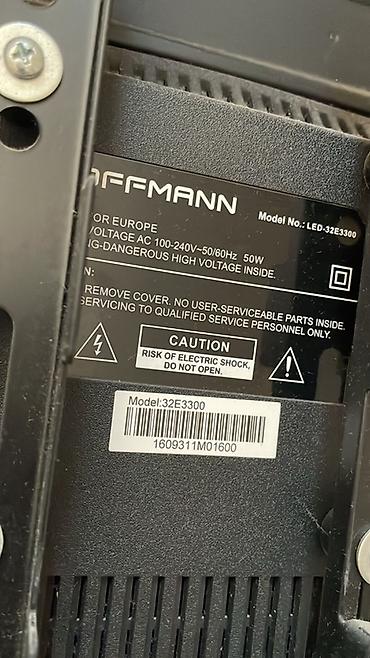 televizor kampaniya: İşlənmiş Televizor Hoffmann LED ekran 32" — 2