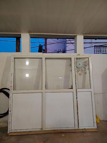 pilasdik qaplar: 2 eded plastik qapi satilir biri açılır digəri isə bağlıdır hündürlüyü — 3