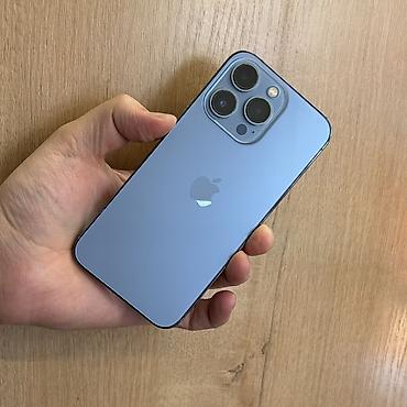 Apple iPhone: IPhone 13 Pro, Б/у, 512 ГБ, Pacific Blue, Чехол, 94 % — 10