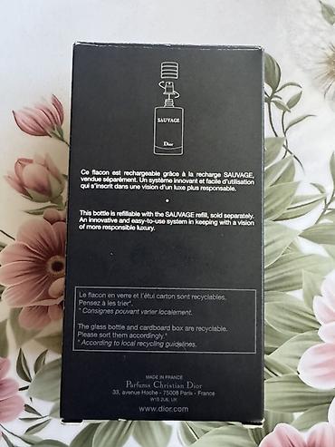 hermes мужские: Dior Sauvage Parfum, 100 мл (vaporisateur spray) - Тип: мужские — 3