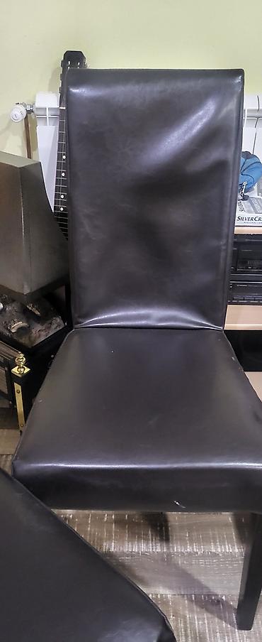 Stolice: Stolice 6 komada nekima je samo naslon utonuo moze da se sredi jedna — 3