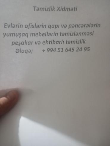 Təmizlik | Evlər | Pəncərələrin, fasadların yuyulması