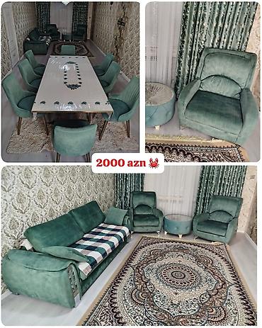 stol: Masa desti Divan ve 2 kreslo *Qiymət: 2000 Azn satilir*. Hamisi — 1