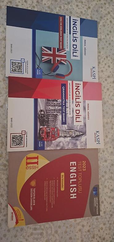 Testlər: Məhsul: İngilis dili üzrə hazırlıq və test kitabları dəsti Tərkib: - — 1