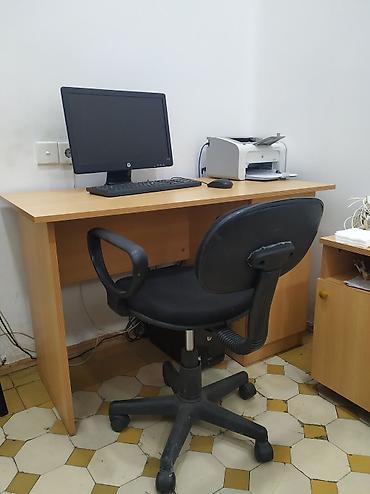 işlənmiş ofis stolu: Yazı masası yaxşı vəziyyetdə — 7