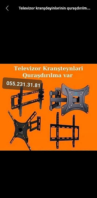 televozor: Televizor kranşdeyinlərinin quraşdırılması və satışı — 2