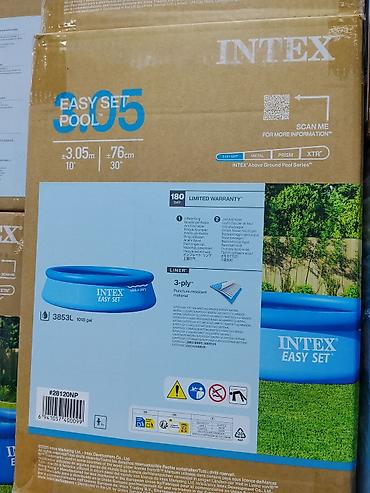Надувной каркасный бассейн Intex Easy Set 3.05 м x 76 см - Серия