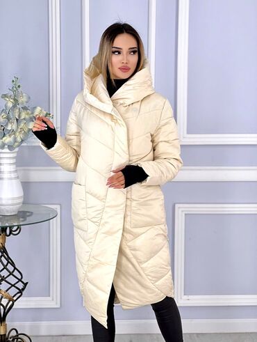 удлиненные зимние женские куртки: Пуховик, M (EU 38)
