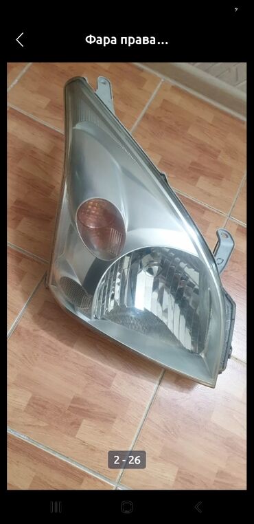 Передние фары: Комплект передних фар Toyota 2005 г., Б/у, Оригинал, Япония — 3