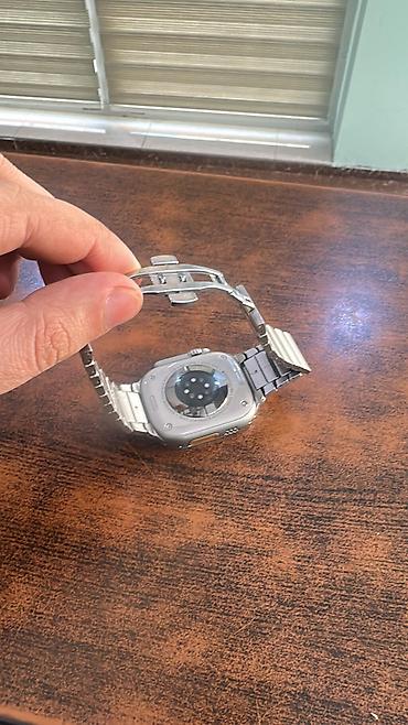 Digər: Apple whatch ultura 2 titanyum yaddaş 64 GB Pil 95 % ideal vəzyətdə — 7