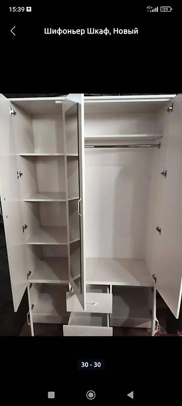 Шифоньеры, шкафы для одежды: Шифоньер, шкаф для одежды, Новый, ЛДСП — 8