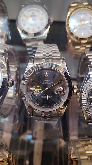 ag saat: Rolex Datejust və Day-Date kolleksiyasından kişi qol saatları — 5
