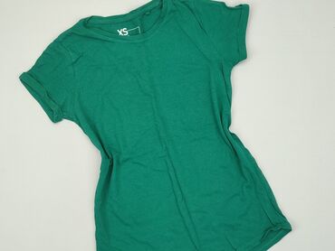 legginsy adidas zielone: T-shirt, FBsister, XS (EU 34), condition - Good