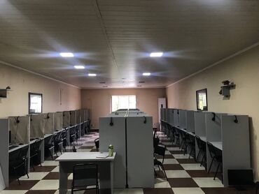 стулья для салона красоты: Кеңсе үчүн үстөл, Колдонулган, Жөндөлбөй турган, түсү - Боз, Тик бурчтуу, МДФ, Өзү алып кетүү