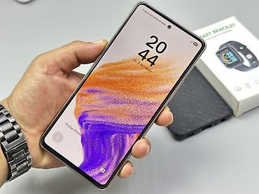 Уюлдук телефондор жана аксессуарлар: Samsung Galaxy A53 5G, Колдонулган, 128 ГБ, түсү - Алтын, 2 SIM — 2
