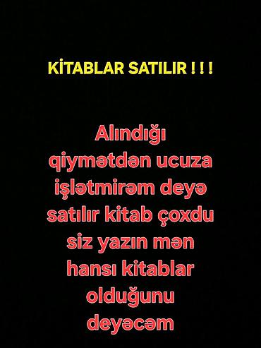 Məhsul: Kitablar Təsvir: - Müxtəlif mövzularda çoxlu sayda kitab lalafo.az -da Məhsul: Kitablar Təsvir: - Müxtəlif mövzularda çoxlu sayda kitab