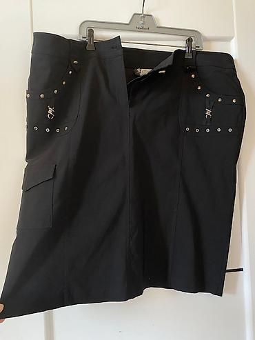 Ətəklər: Midi Ətək, Şifon, 3XL — 9