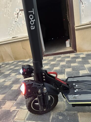 Elektrikli samokatlar: Elektrik skuter – Toba ST-908 Xüsusiyyətlər: - Rəqəmsal göstərici — 7