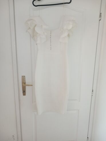 obuca sa platformom: XL (EU 42), color - White, With the straps