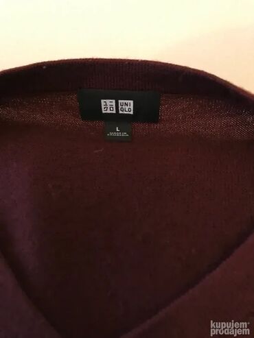 Džemperi: Džemper, M, L, Uniqlo, bоја - Siva, Vuna — 6