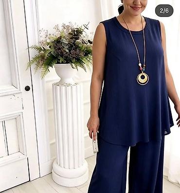 tom tailor set: Komplet tunika duga bez rulava i siroke pantalone. Kvalitetan — 4