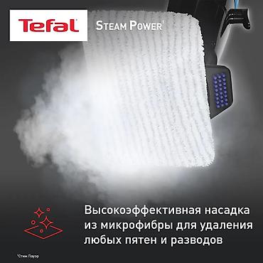 плинтер: Пароочиститель Tefal, Паровая швабра Новый — 2