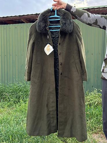 шуба италия: Дубленка, Классическая модель, Италия, Длинная модель, 5XL — 1
