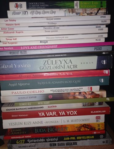 Bədii ədəbiyyat: HƏR JANRDAN YENİ VƏ İKİNCİ ƏL KİTABLAR UYĞUN QİYMƏTDƏ. ✨🪅 📬 BÖLGƏLƏRƏ -da lalafo.az — 6 Bədii ədəbiyyat: HƏR JANRDAN YENİ VƏ İKİNCİ ƏL KİTABLAR UYĞUN QİYMƏTDƏ. ✨🪅 📬 BÖLGƏLƏRƏ — 6