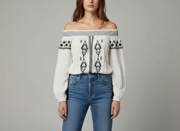 letnie kozaki do sukienki: River Island, Women's blouse, size M