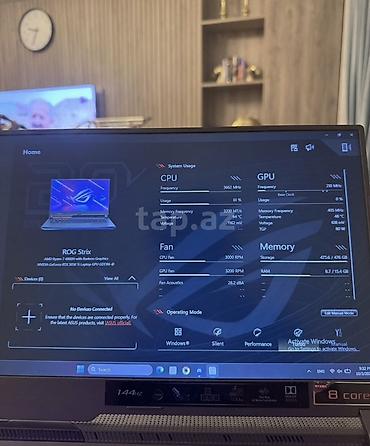 asus baki: ASUS ROG Strix G (G513) oyun noutbuku - Ekran: 15.6" Full HD, 144 Hz — 4