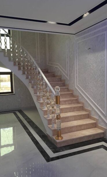 Fasad işləri: AqlayMərmərTermo-AqlayKabançikKeramoqranitTravertinTəbii — 8