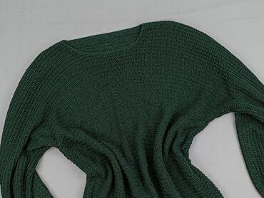 sweter zielony: Sweter, One size, stan - Dobry