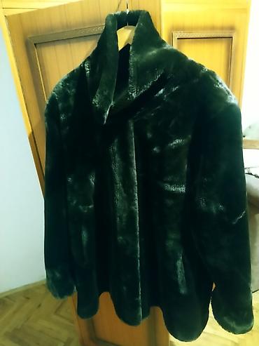 kaputi pull and bear: Zimski kaput od veštačkog krzna – tamnozelena/šumska nijansa - — 3