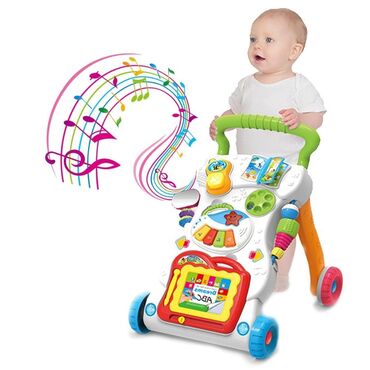 odeca za bebe: Muzička hodalica Music walker Koristeći guralicu, dete će se brže