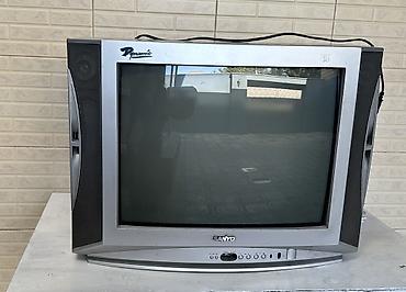 SANYO “Dynamic” kineskop televizoru - Korpusu gümüşü rəngdə, ön lalafo.az -da SANYO “Dynamic” kineskop televizoru - Korpusu gümüşü rəngdə, ön