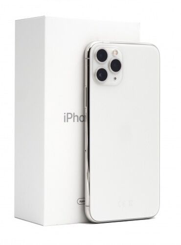 Apple iPhone: IPhone 11 Pro, Б/у, 256 ГБ, Белый, Зарядное устройство, Защитное стекло, Чехол, 93 %