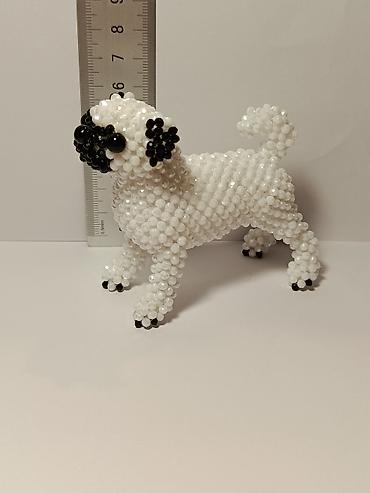 Статуэтки: Авторские фигурки из бисера и стеклянных граненых бусин - Лошадка на — 4