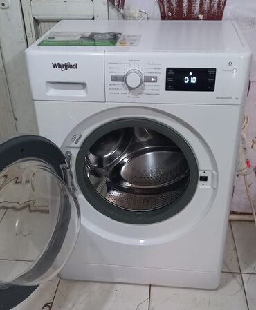 işlenmiş notebooklar: Стиральная машина Whirlpool, 6 кг, Б/у, Автомат, Платная доставка