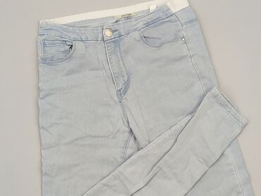błękitne bluzki damskie: Jeans, L (EU 40), condition - Good