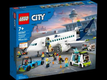 Игрушки: Lego City 🏙️ 60367 Пассажирский самолет✈️ рекомендованный возраст