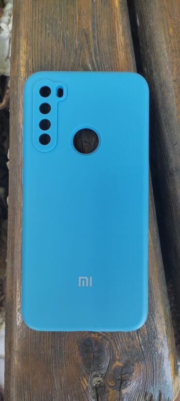 Чехлы: Силиконовый чехол для смартфона Xiaomi. - Цвет: ярко‑голубой