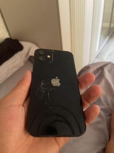 телефоны бу: IPhone 12, Б/у, 128 ГБ, Черный, 100 %
