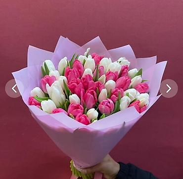 Букеты из живых цветов: - Профессиональная флористическая сборка и гармоничные цветовые — 24