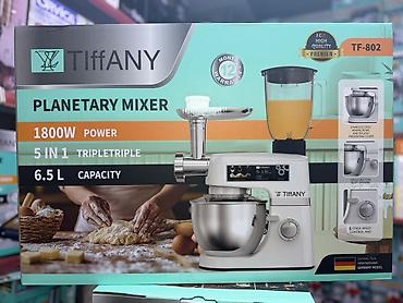 mix 2: Планетарный миксер Tiffany TF-802 - Мощность: 1800 Вт - Вместимость — 1