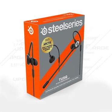 Аксессуары для консолей: Продам игровые наушники SteelSeries Tusq Black. Пользовался 2 дня