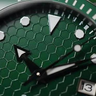 Ručni satovi: Boderry BDA007T SEATURTLE OCEAN - 40mm - Zelena - Titanium — 16