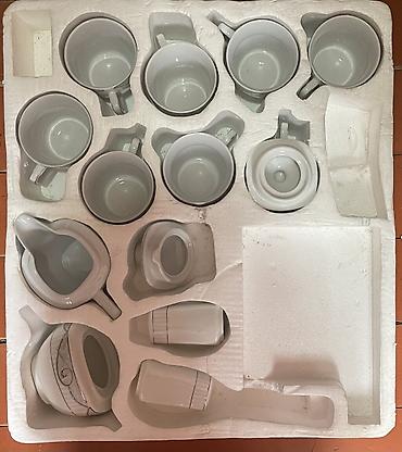 Nahar dəstləri və servizlər: Nahar dəsti, Farfor — 8