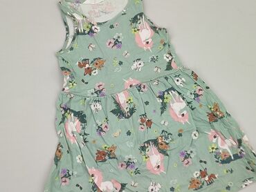 sukienka letnia na plaze: Dress, H&M, 5-6 years, 110-116 cm, condition - Good